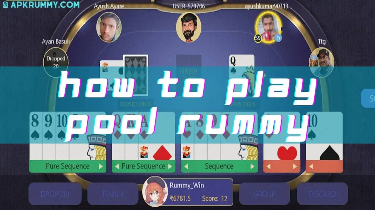 How to Play Pool Rummy