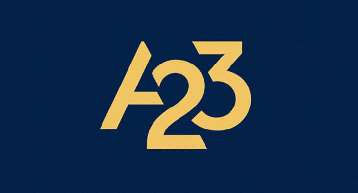 a23 sharukh khan logo